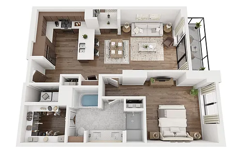 Floor plan I