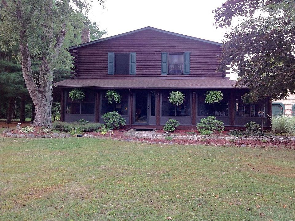 Log sided home