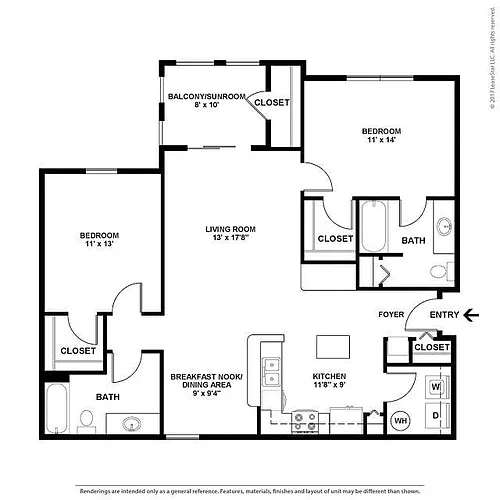 Floor plan B3