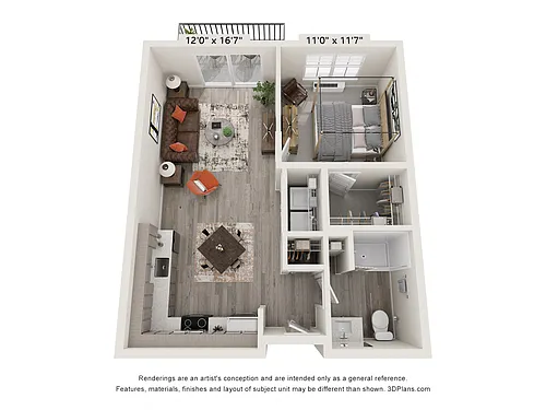 Floor plan The Wiegand