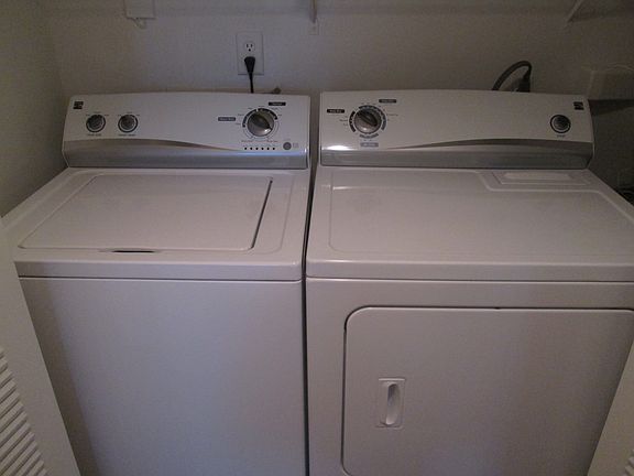 EVERY Home Comes with a Washer and Dryer