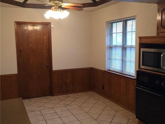 Breakfast room overlooks the back yard