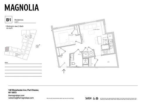 Floor plan B1