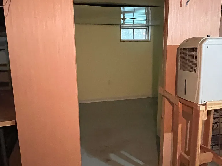 Lots of storage in basement