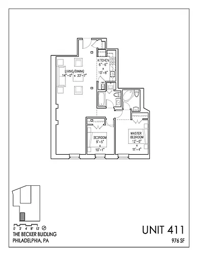 Floor plan 411