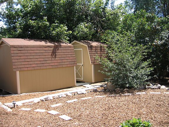 (2) 8'x12' storage sheds