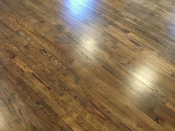 Orginal hardwood refinished
