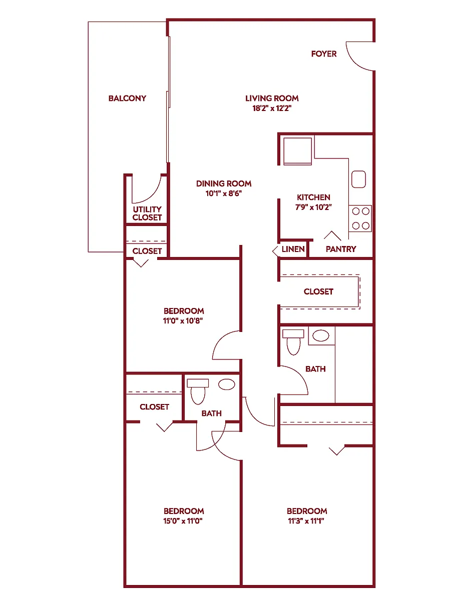 Floor plan C1