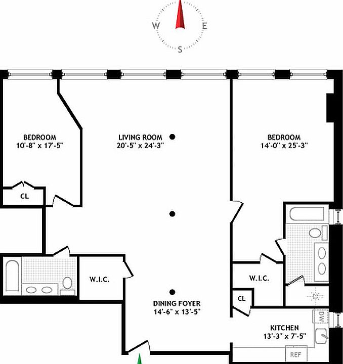 2nd image of 80 Leonard St #3CX