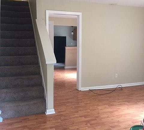 Living room and stairs