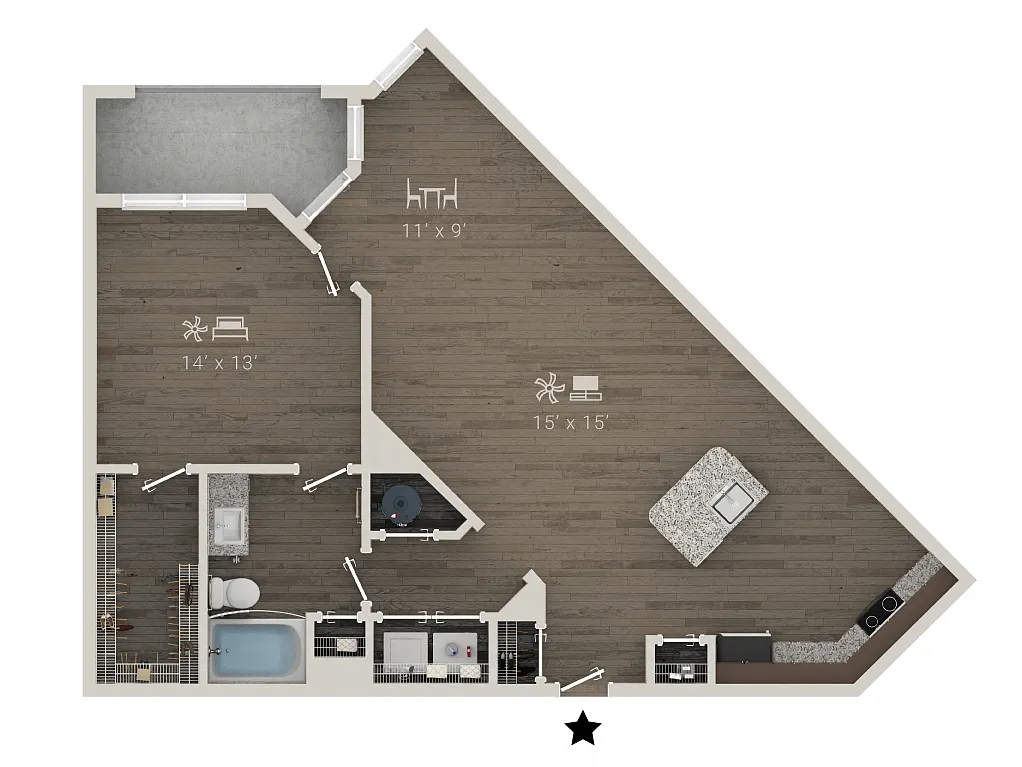 Floor plan A4