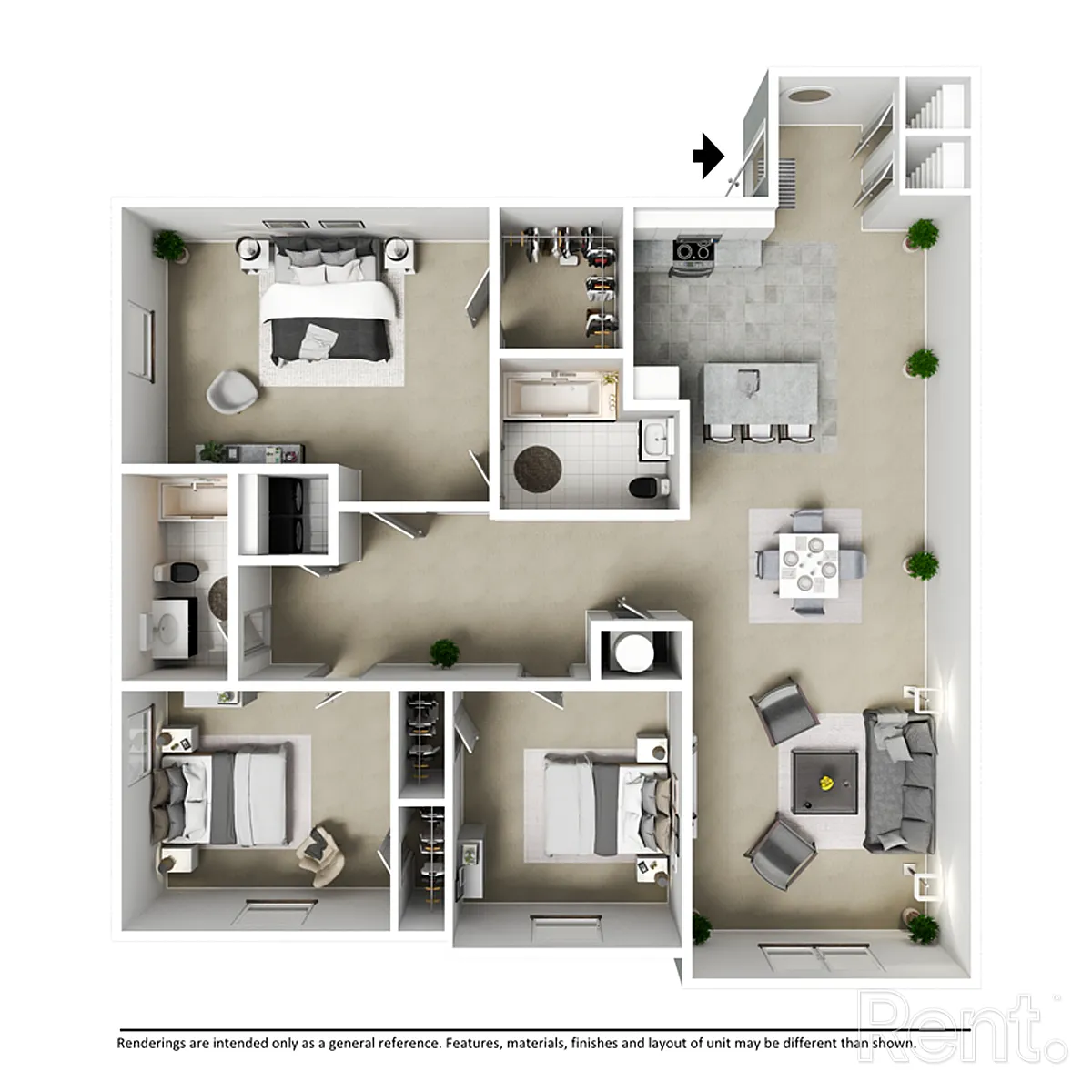 Floor plan Magnolia1