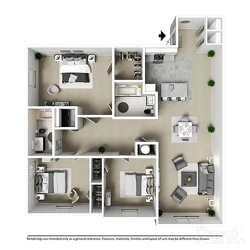 Floor plan Magnolia1
