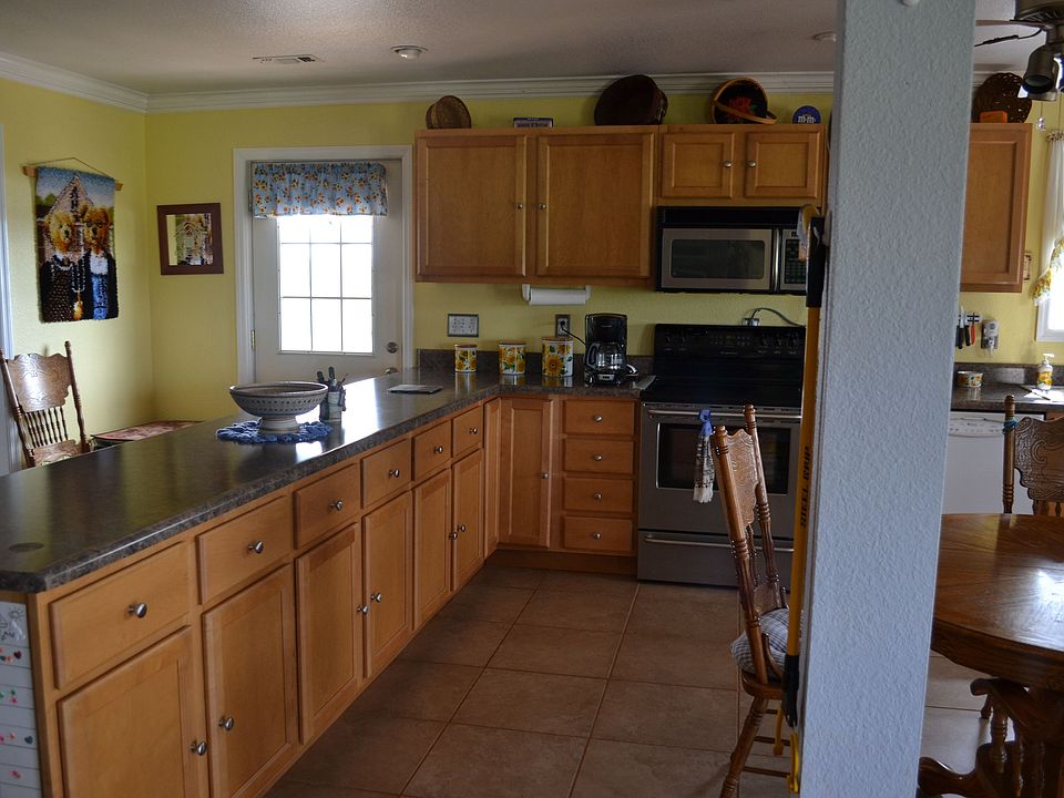 One side of the kitchen 