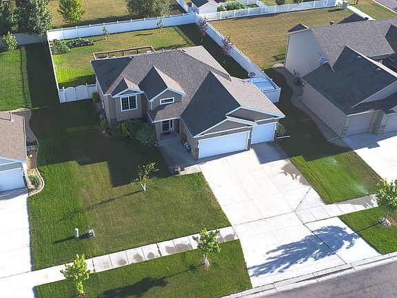 Aerial front view