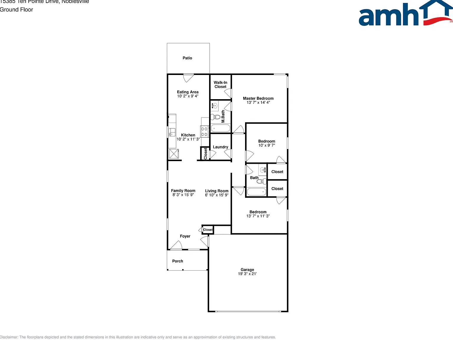 3 bed, 2.0 bath, 1240 sqft, $1,775 — Photo 2