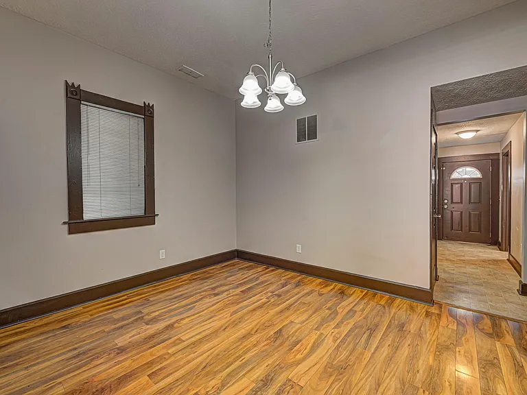Dining room and hallway