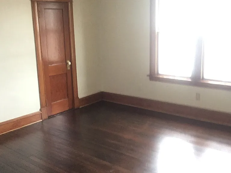 Master bedroom with walk in closet
