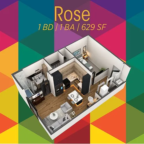 Floor plan Rose