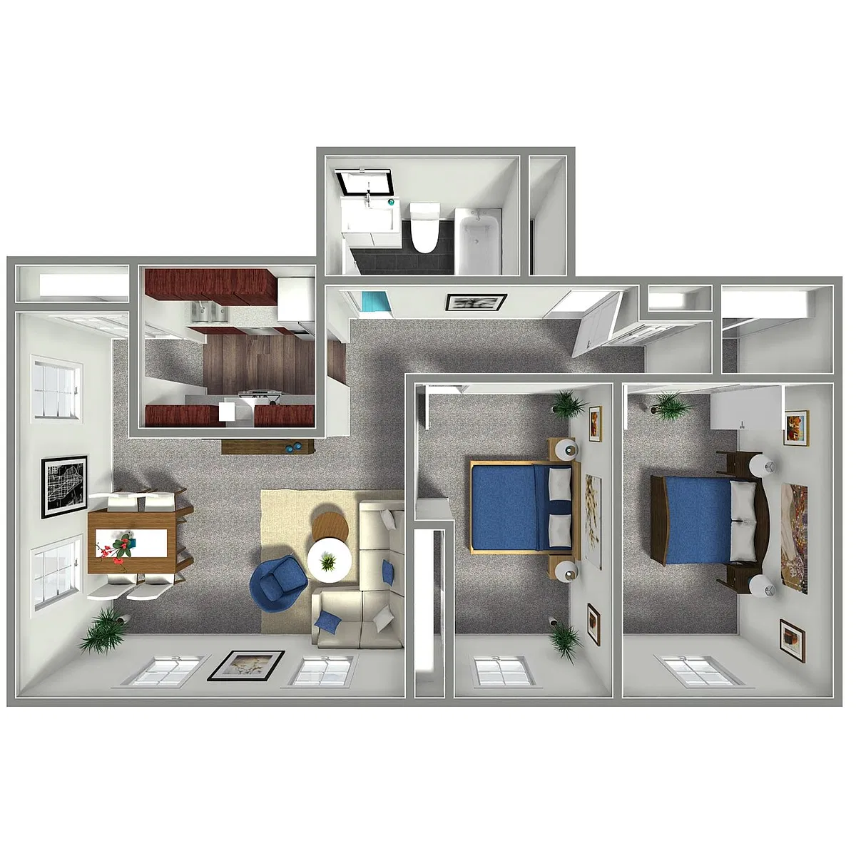 Floor plan The Howard