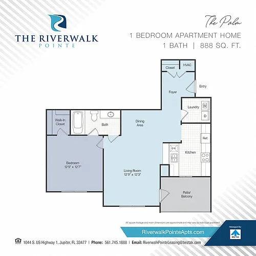 Floor plan Palm