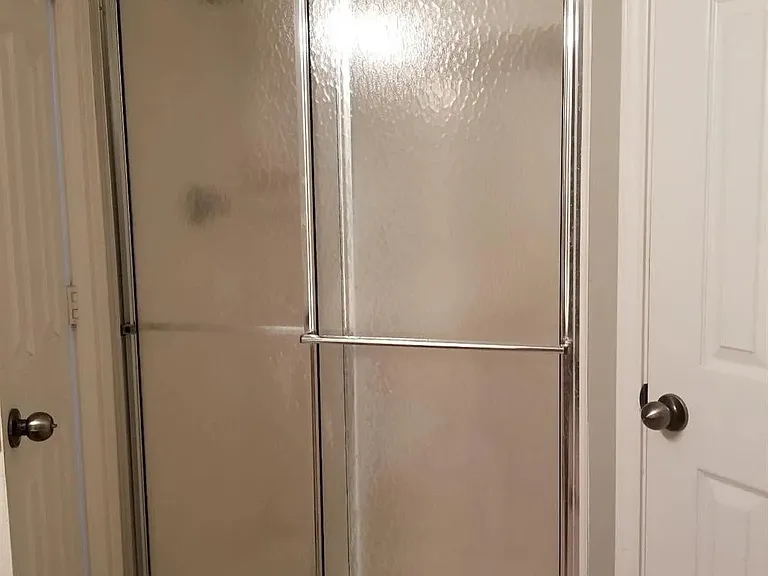 Master shower.