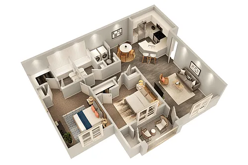 Floor plan B1M