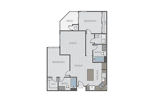Floor plan Plan 2C