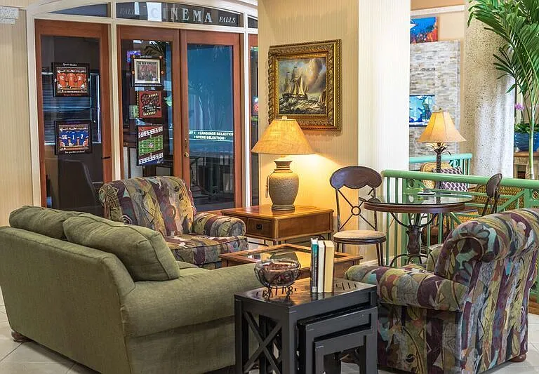 Sitting Area in Clubhouse