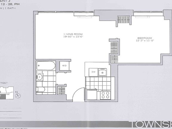 2nd image of 350 W 37th St APT 28J