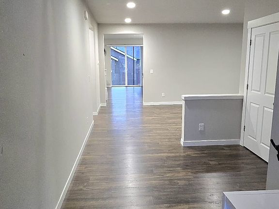 Foyer with open ceiling!