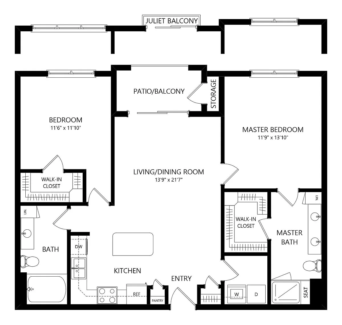 Floor plan B-C1S