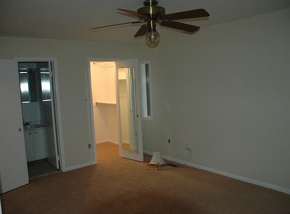 Master Bedroom with large closets and full bath