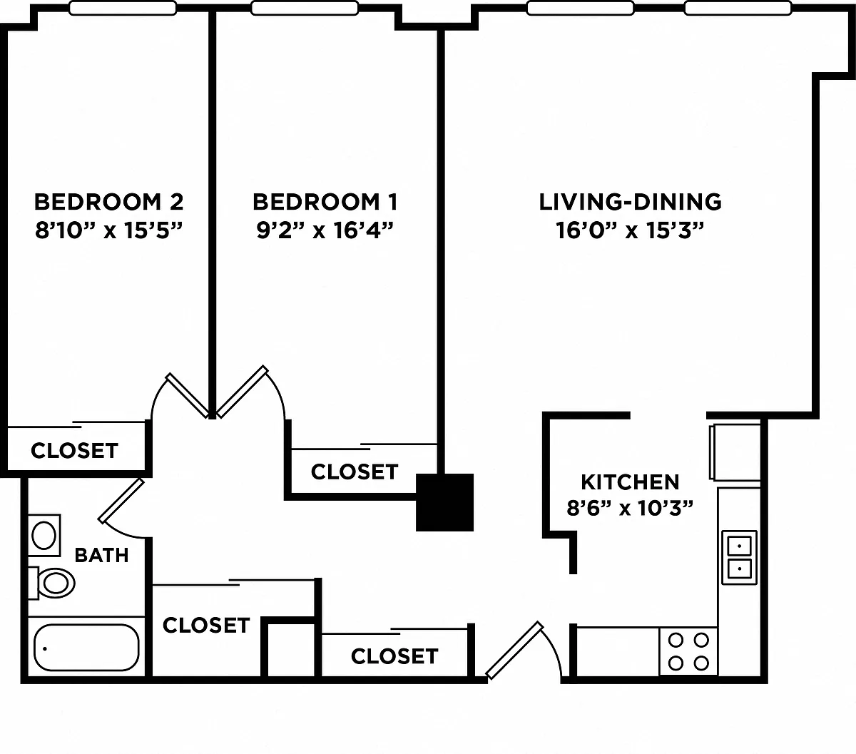 Floor plan M