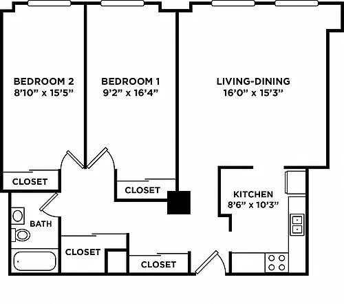 Floor plan M
