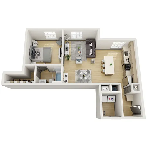 Floor plan The Henry