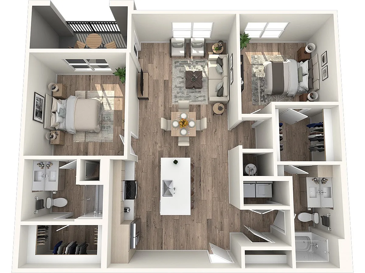 Floor plan B1