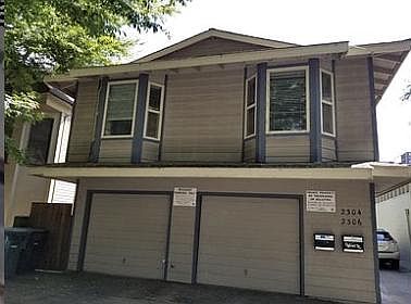 Front of Duplex. 2306 is the back townhouse unit