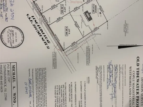 773 Long Point Rd, Hague, VA 22469