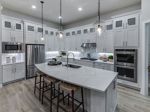 Spacious Kitchen with Large Center Island