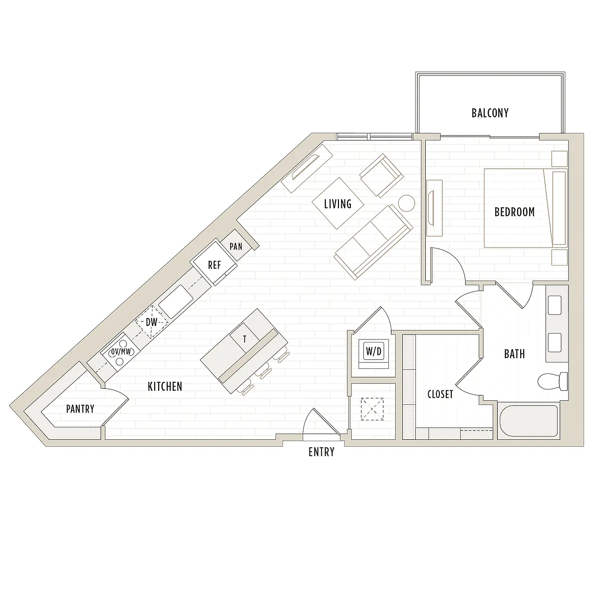 Floor plan A74