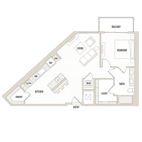 Floor plan A74