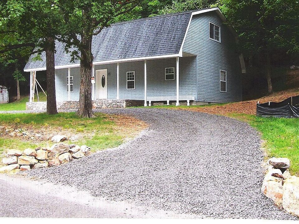 Stone driveway