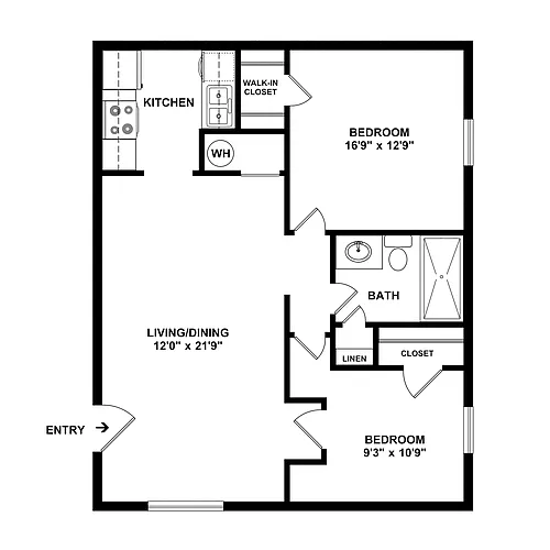 Floor plan The Windsor