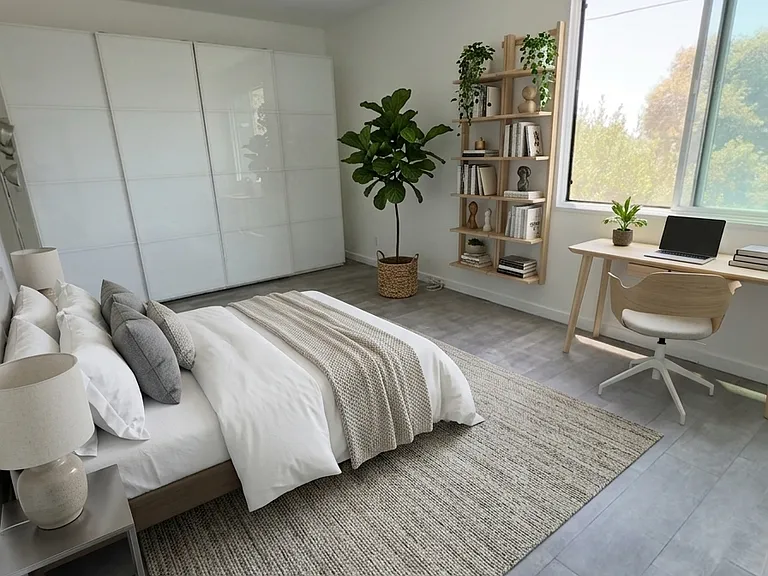 Second Bedroom (virtually staged)