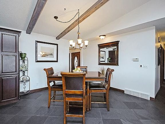 Dining Area/Slate Tile Floor