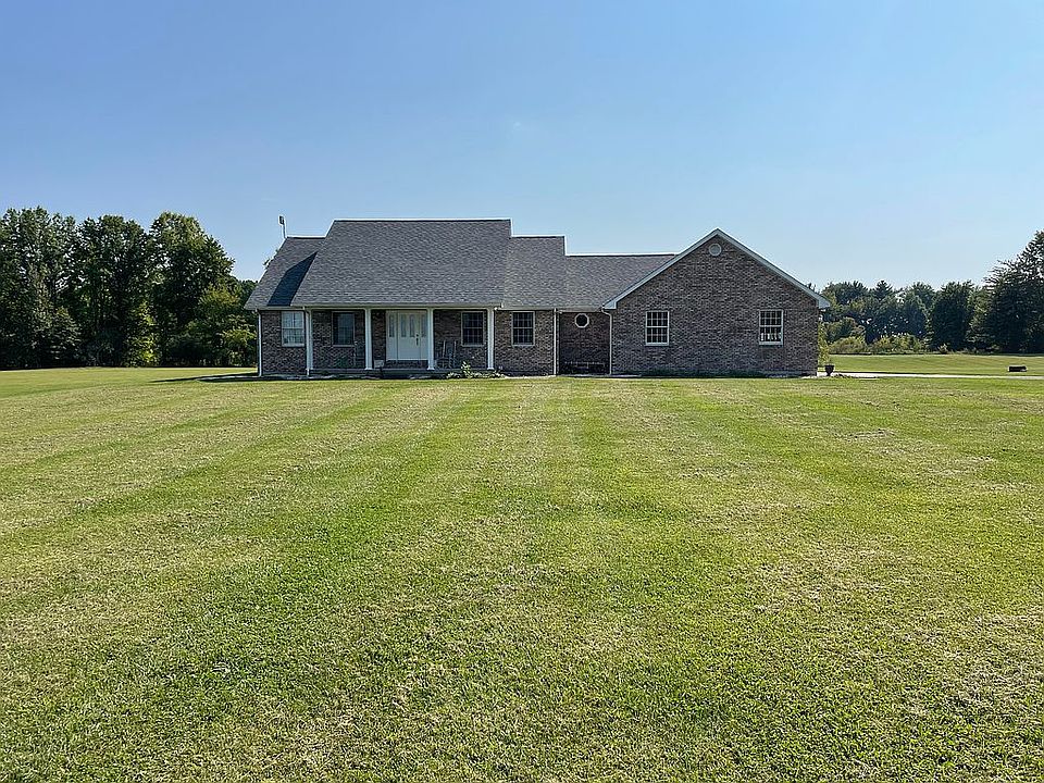 Front of home and yard