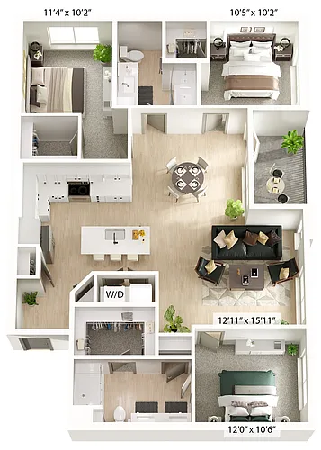 Floor plan C1