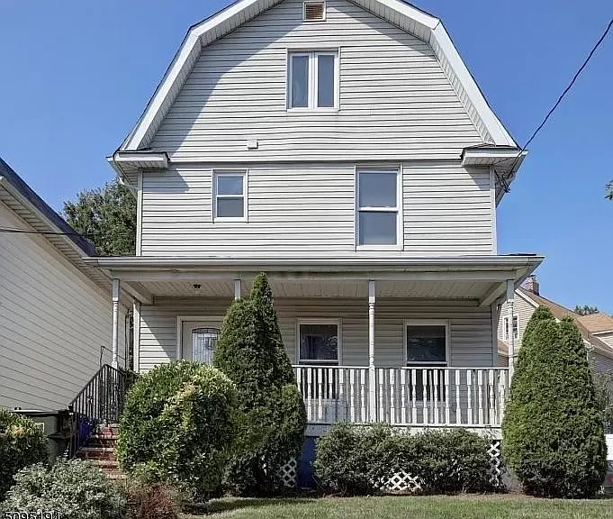 Front of Home with Sitting Porch