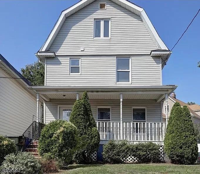 Front of Home with Sitting Porch